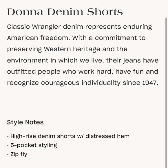 Free People Wrangler Donna Denim Shorts - Picture 6 of 10